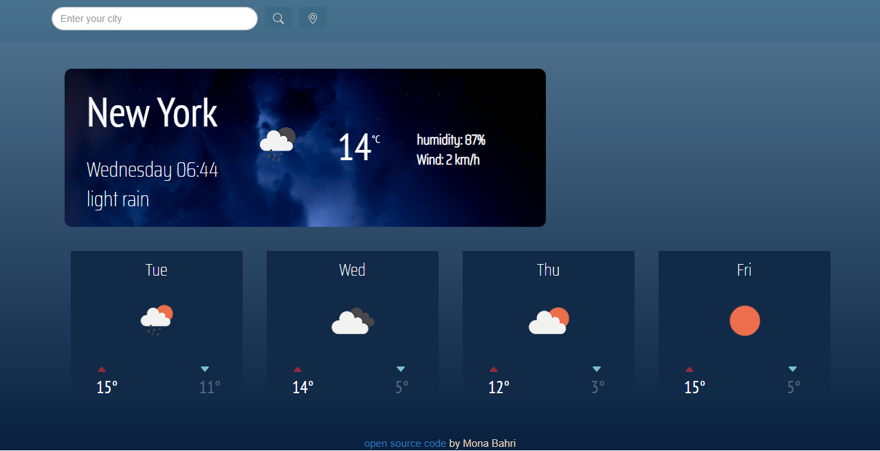 weather project image